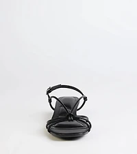 Tied Together Strappy Kitten Heels