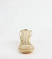 So Much Personality Strappy Block Heels