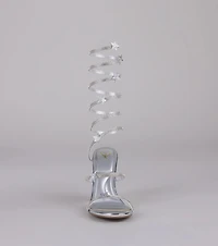 Catch Me the Cosmos Star Spiral Heels