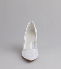 Romance Always Lace Stiletto Pumps