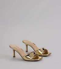 Glam Stunner Stiletto Mules