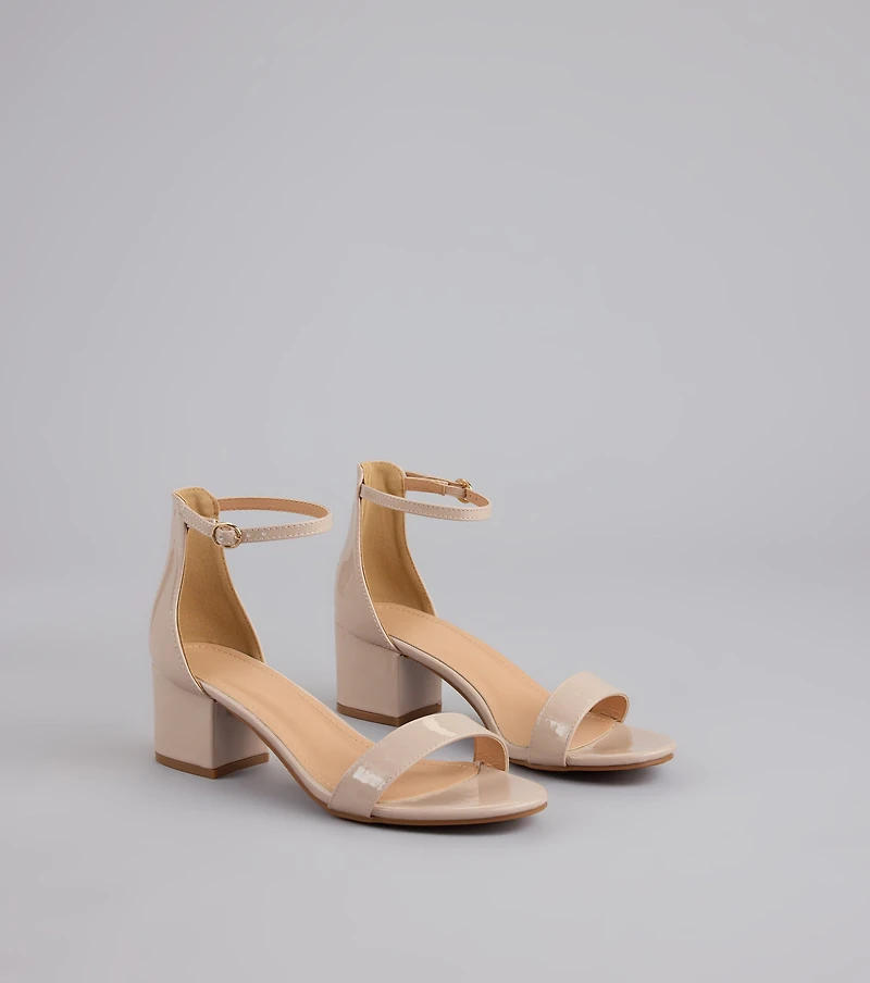 Effortlessly Everything Short Block Heels