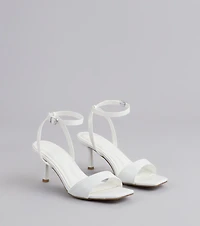 Chic Strides Kitten Stiletto Heels