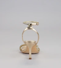 So Icy Rhinestone Kitten Stiletto Heels