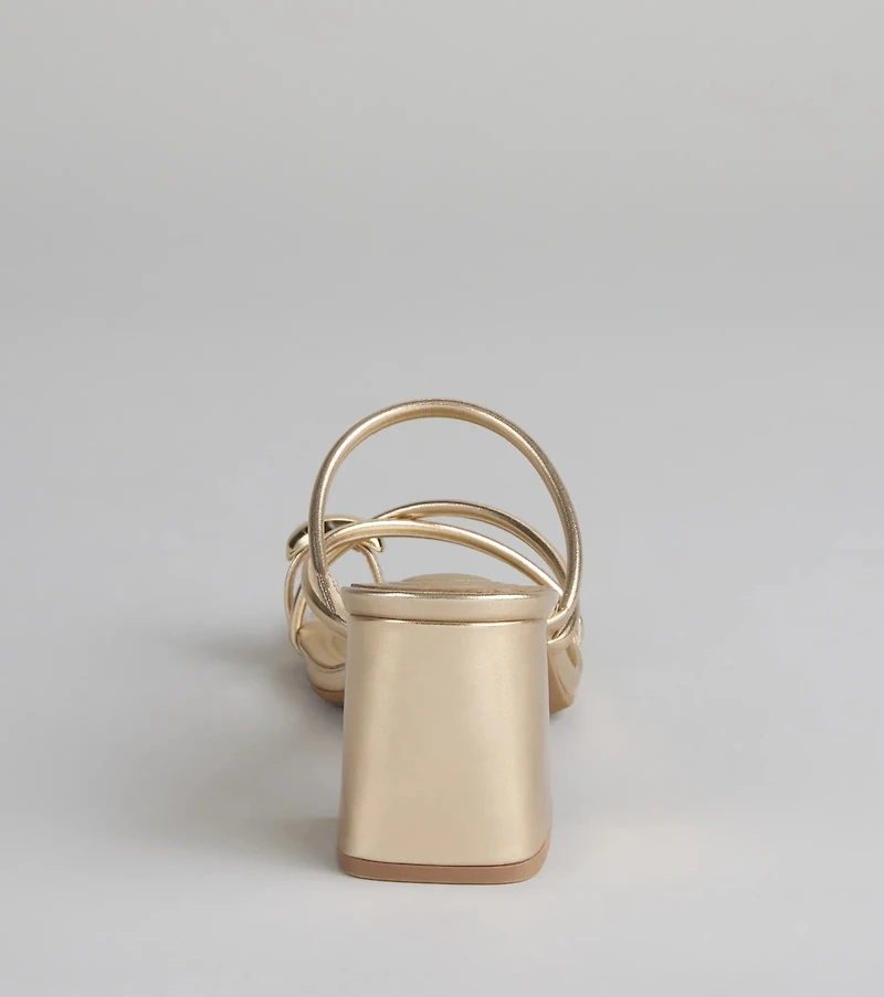 Walking Pretty Toe Ring Heels