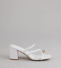 Walking Pretty Toe Ring Heels