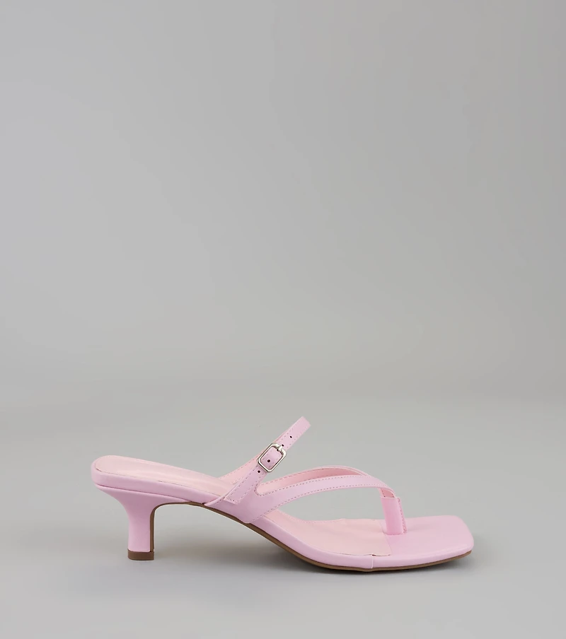 Butterflies and Brunch Kitten Heels