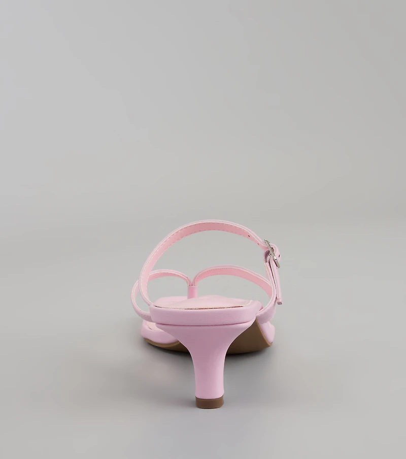 Butterflies and Brunch Kitten Heels