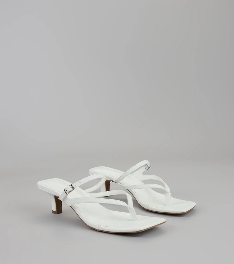 Butterflies and Brunch Kitten Heels