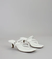 Butterflies and Brunch Kitten Heels