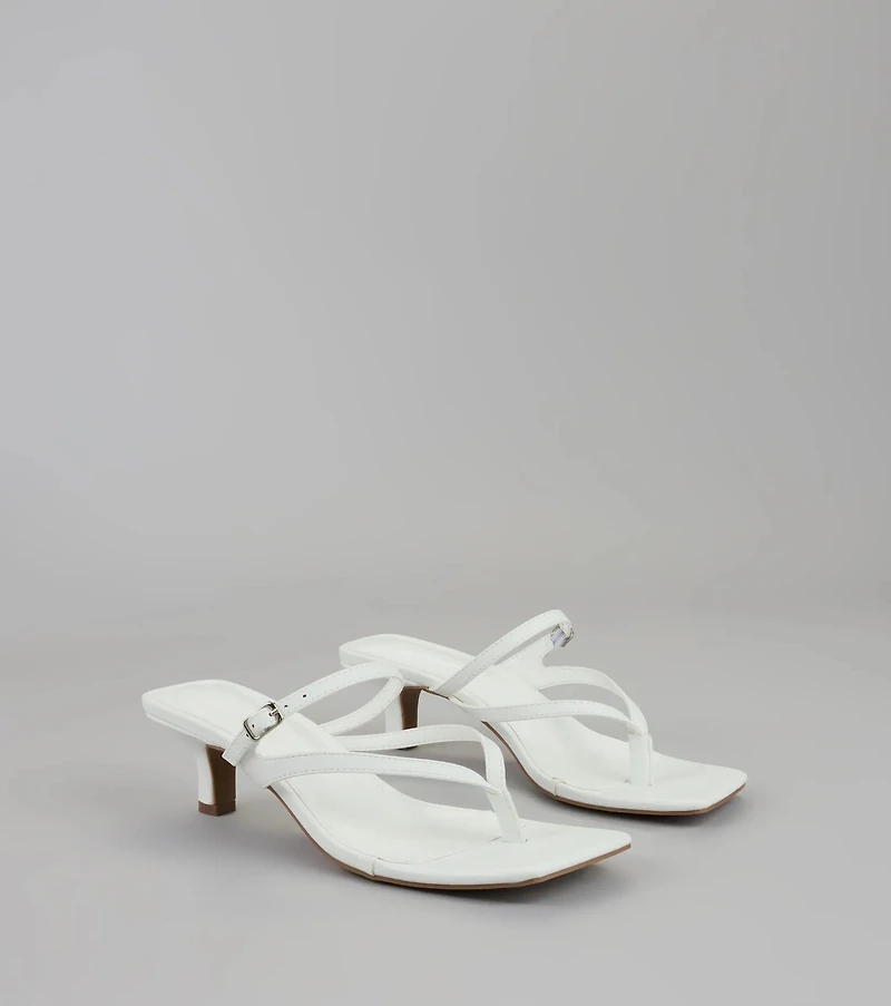 Butterflies and Brunch Kitten Heels