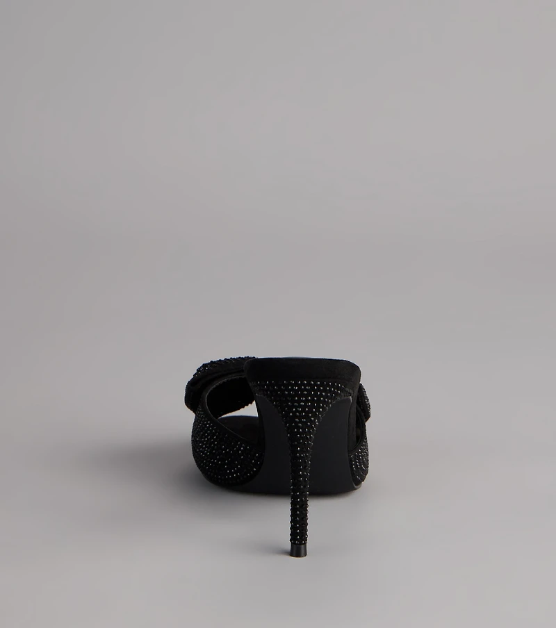 The Night Is Yours Bow Mules