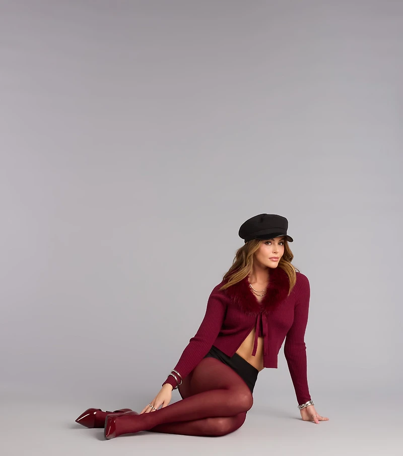 Simply Polished Cutout Stiletto Pumps