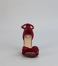 Sweet Stunner Bow Heels