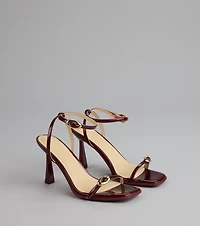 Power Play Patent Stiletto Heels