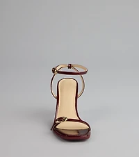 Power Play Patent Stiletto Heels