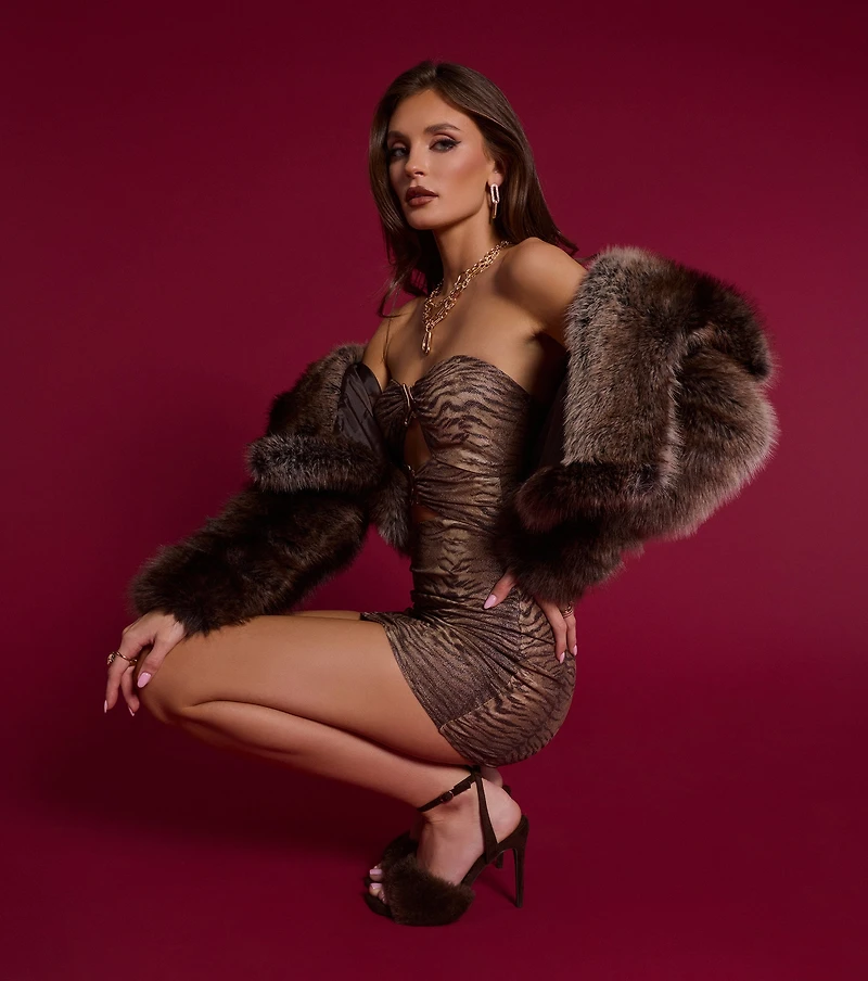 Fluff Talk Faux Suede Stiletto Heels