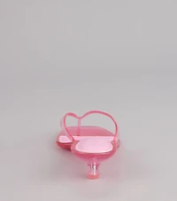 Throwback Glow Jelly Kitten Heels