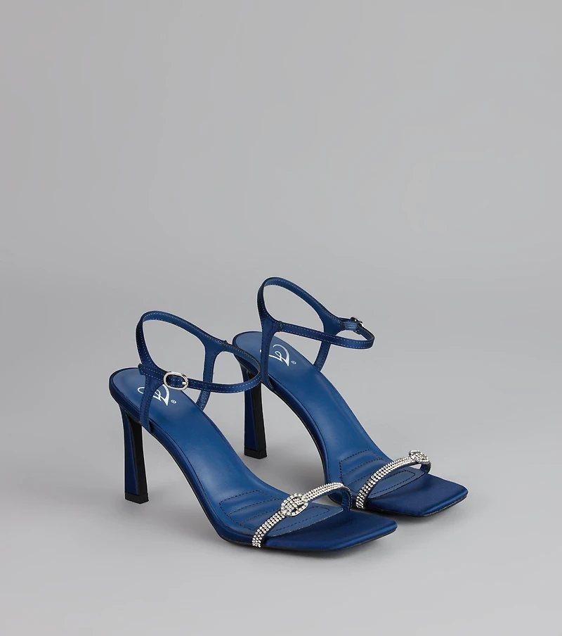 Nightwave Glam Rhinestone Heels