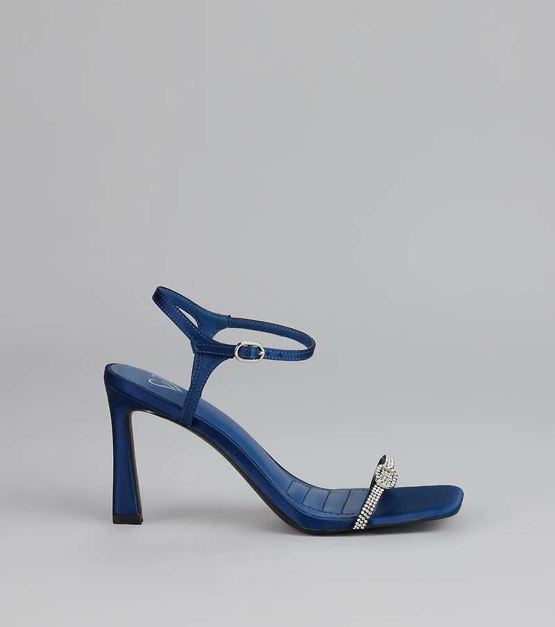 Nightwave Glam Rhinestone Heels