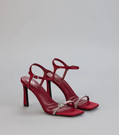 Nightwave Glam Rhinestone Heels