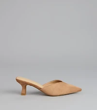 Chic Steps Pointed Toe Pumps