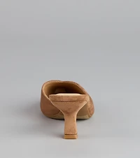 Chic Steps Pointed Toe Pumps