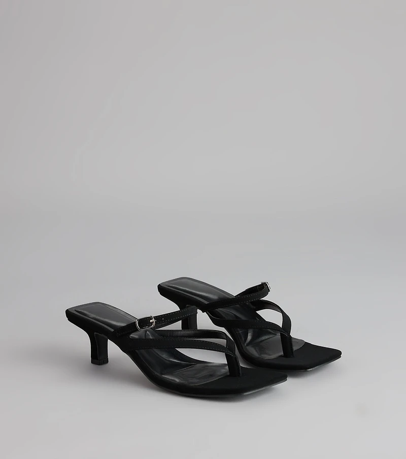 Butterflies and Brunch Kitten Heels