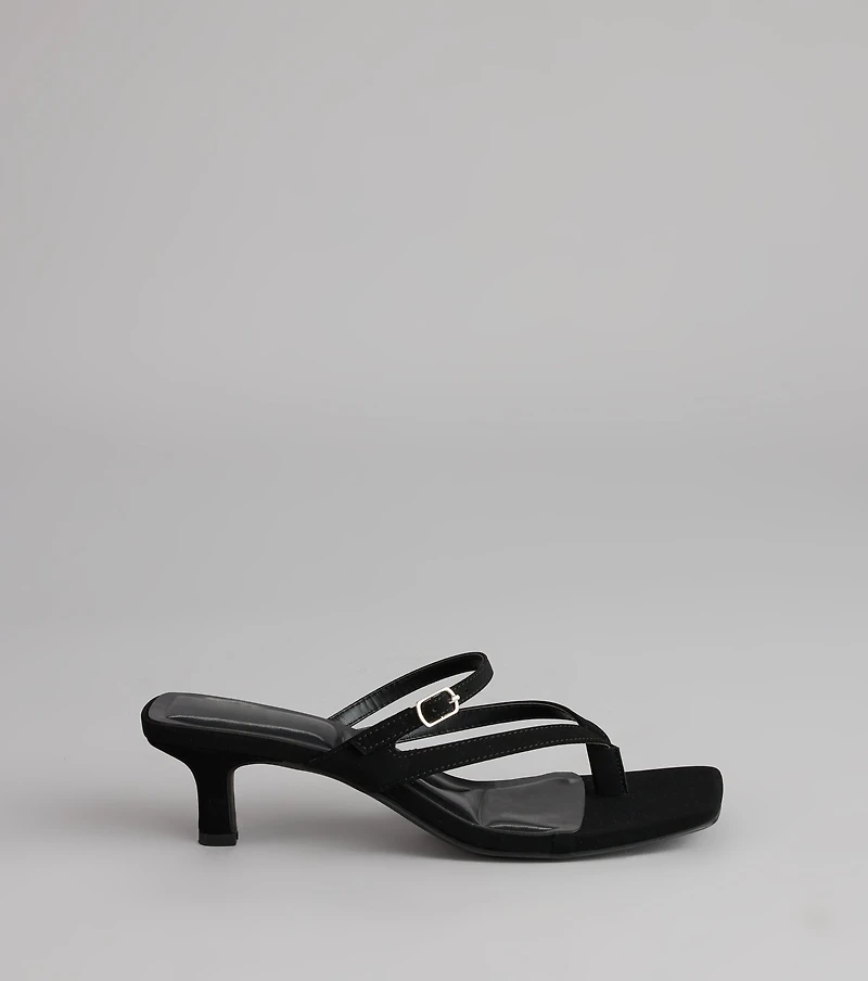 Butterflies and Brunch Kitten Heels