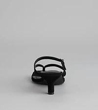 Butterflies and Brunch Kitten Heels