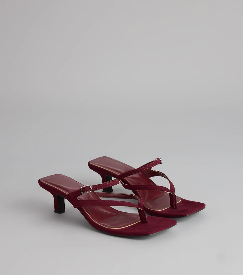 Butterflies and Brunch Kitten Heels