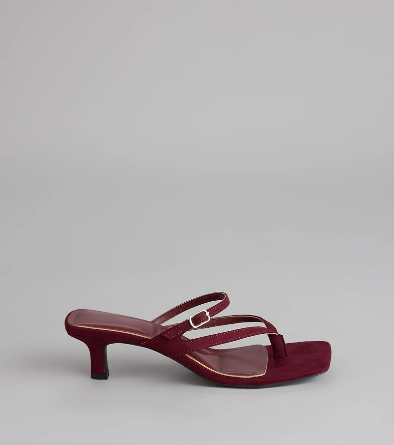 Butterflies and Brunch Kitten Heels