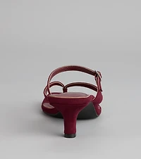 Butterflies and Brunch Kitten Heels