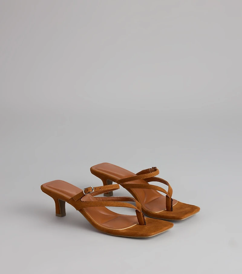 Butterflies and Brunch Kitten Heels