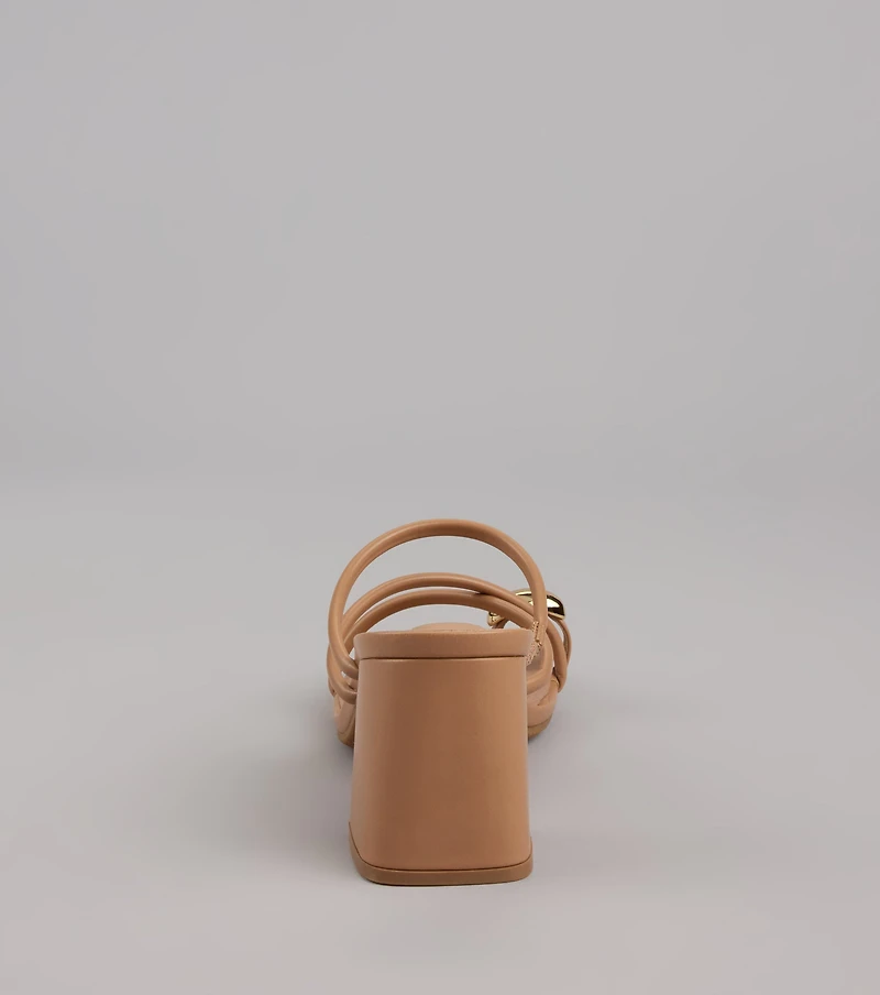 Walking Pretty Toe Ring Heels