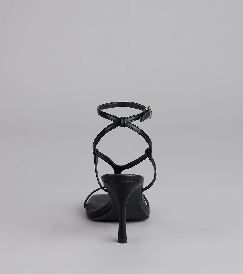 Evening Edit Strappy Stiletto Heels