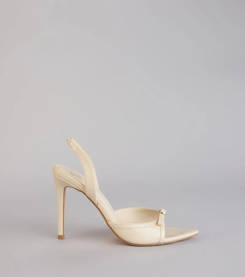 RSVP Ready Slingback Stiletto Heels
