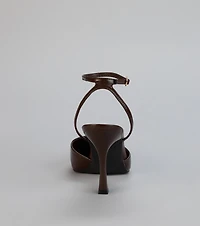 Sleek Intentions Slingback Heels