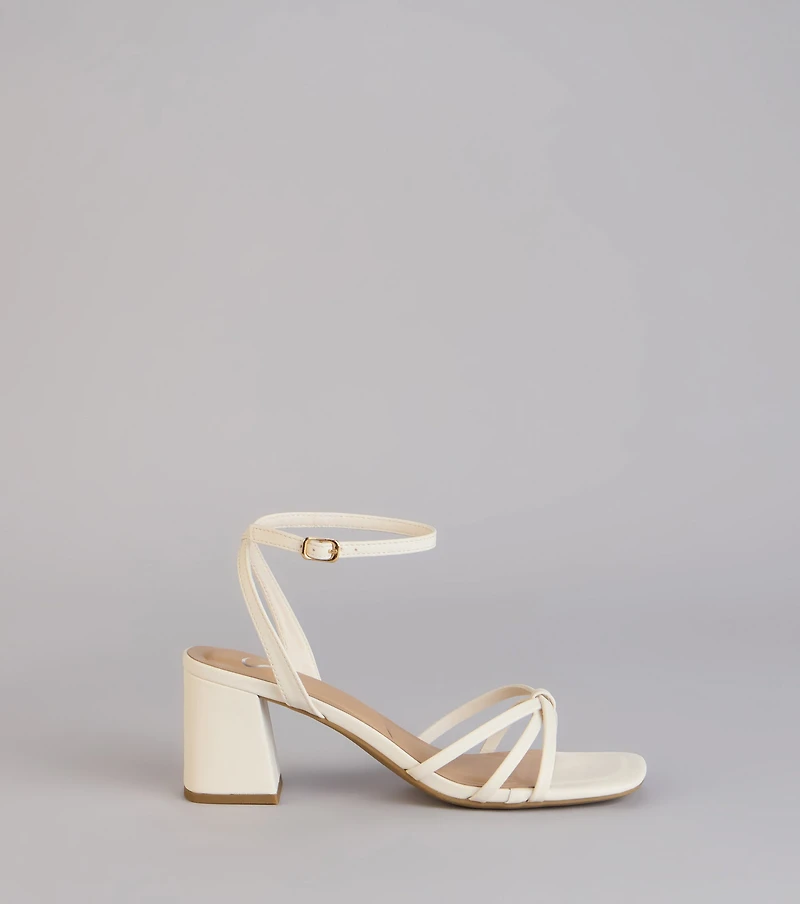 Dressed Up Strappy Heel Sandals