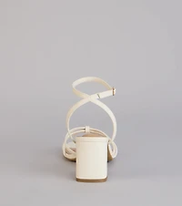 Dressed Up Strappy Heel Sandals