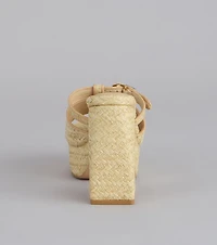 Perfect Plus One Platform Mules