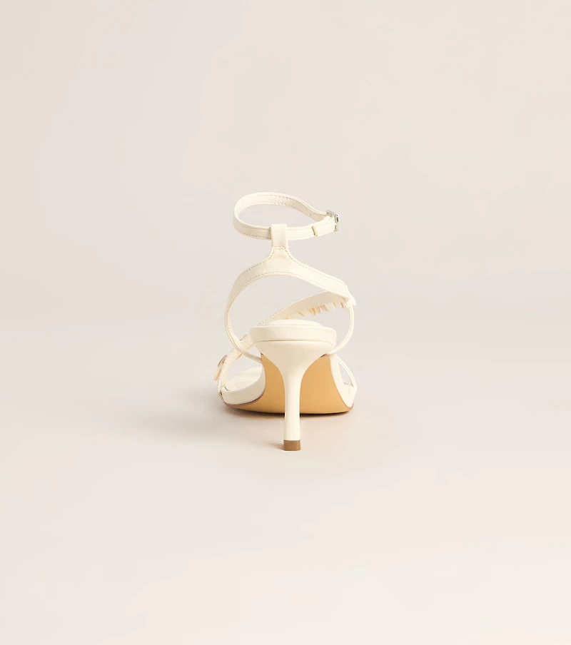 Seaside Muse Seashell Kitten Heels