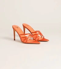 Stylish Point Strappy Stiletto Heels