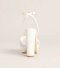 Extra Shine Platform Block Heels
