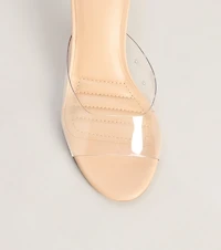 On The List Stiletto Mule Heels