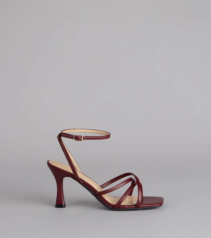 Everyday Icon Strappy Stiletto Heels