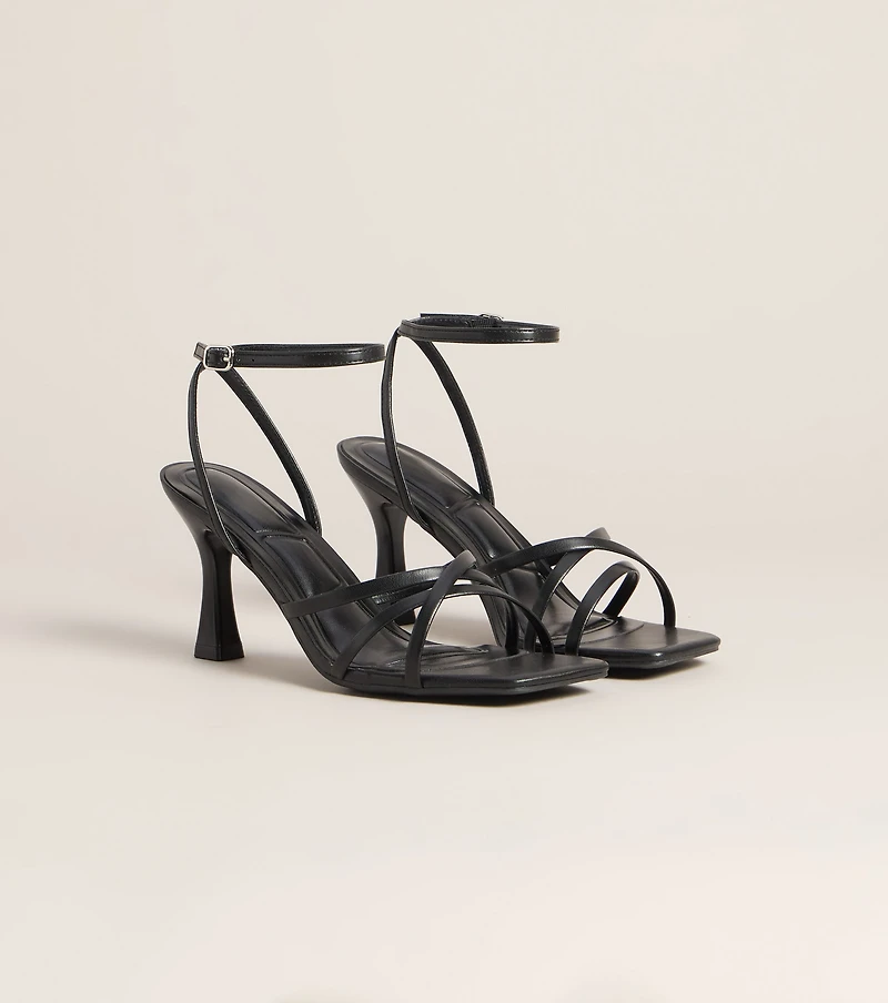 Everyday Icon Strappy Stiletto Heels