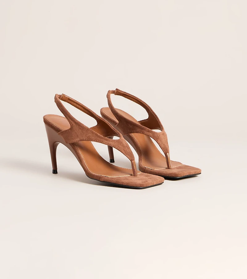 Free Spirit Thong Stiletto Heels