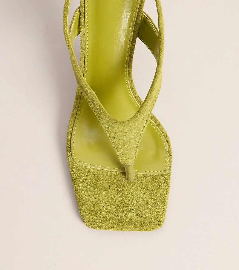 Free Spirit Thong Stiletto Heels