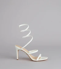 Wrap Me Up Spiral Stiletto Heels